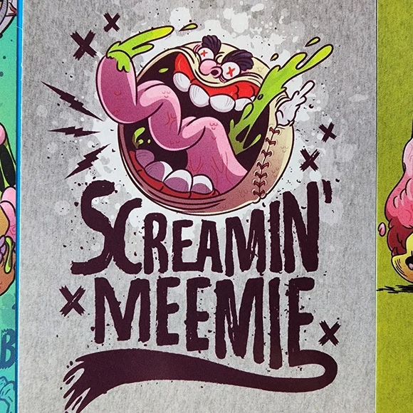 Set of 12 Mad Balls Vending Machine Stickers, Complete Set - Picture 2 of 6